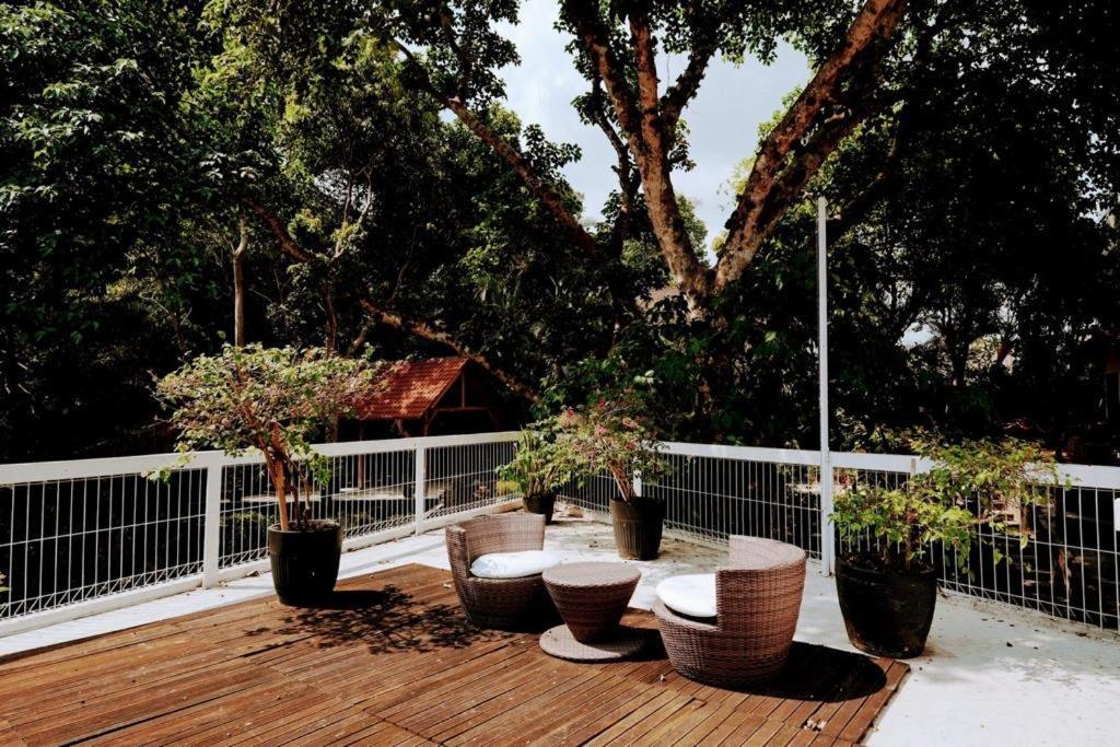 Sattva Yoga Retreat Villas Canggu Extérieur photo
