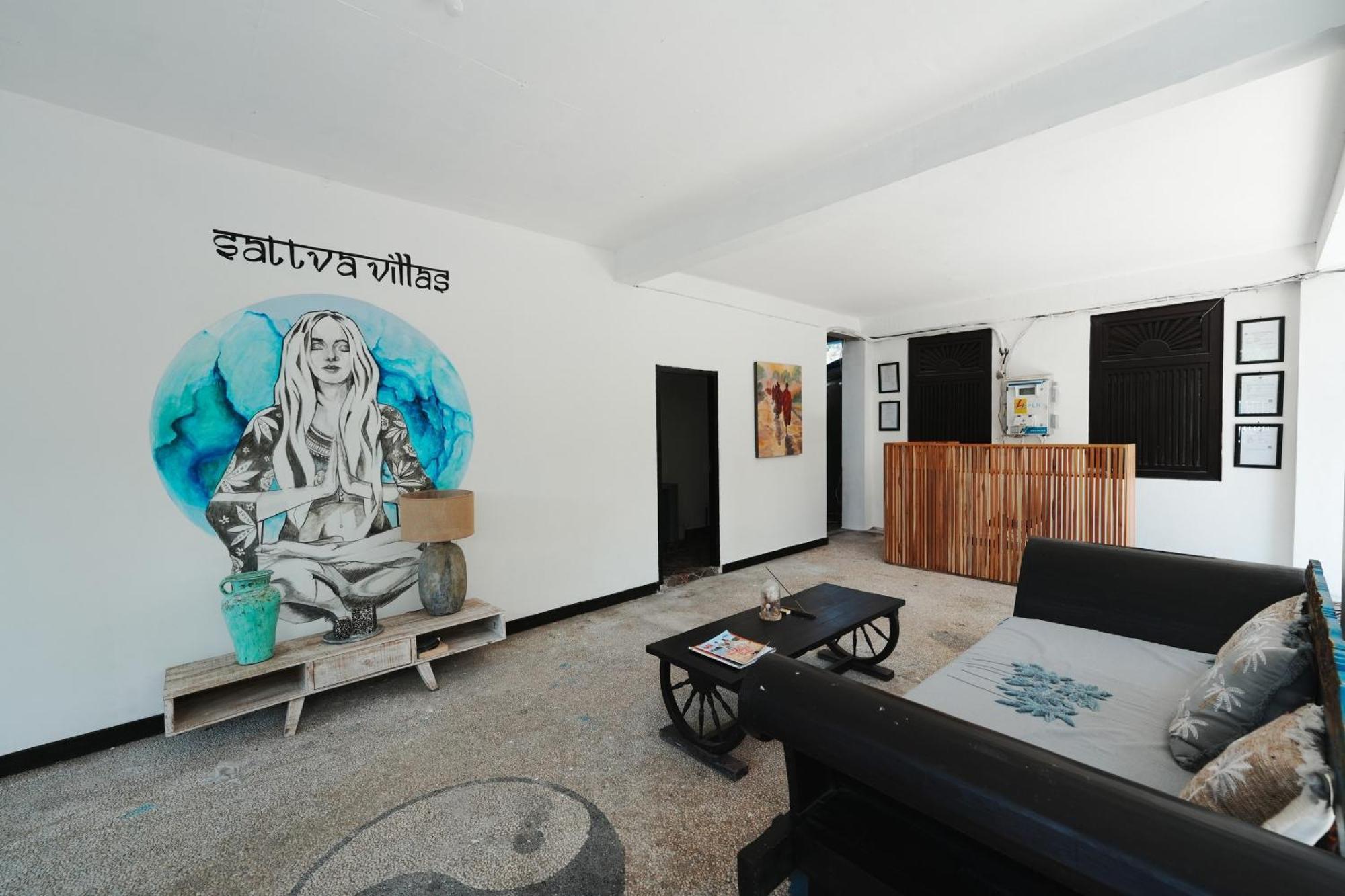 Sattva Yoga Retreat Villas Canggu Extérieur photo